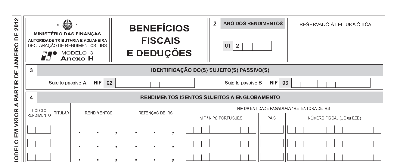 IRS organizar faturas e recibos para benefícios fiscais Suaves